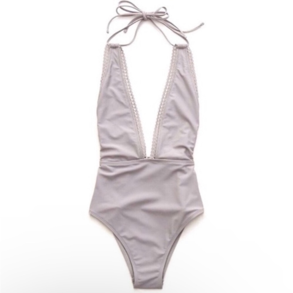 NWT aerie Halter Swim - Picture 1 of 8